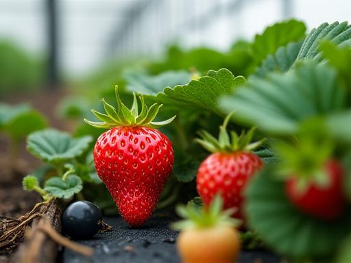 Sistema de riego para fresas premium